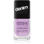 Gabriella Salvete Longlasting Enamel Denim Story dlhotrvajúci lak na nechty odtieň 07 Purple Rain 11 ml