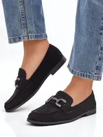 Resti Elegant women's loafers with a zirconia decoration Zante