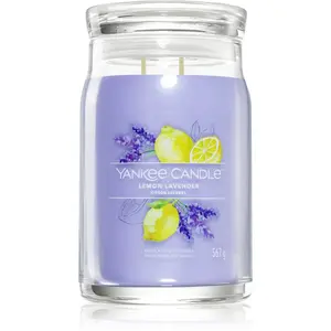 Yankee Candle Lemon Lavender vonná sviečka Signature 567 g