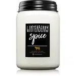 Milkhouse Candle Co. Farmhouse Winterberry Spice vonná sviečka 737 g