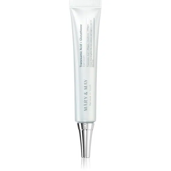 MARY & MAY Tranexamic Acid + Glutathione Eye Cream protivráskový očný krém redukujúci opuchy a tmavé kruhy 30 g