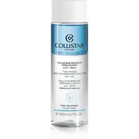 Collistar Cleansing Two-phase Make-up Removing Solution Eyes-Lips dvojfázový odličovač vodeodolného make-upu na oči a pery 200 ml