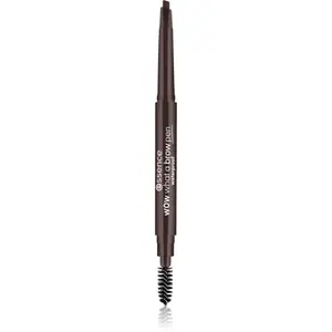 essence WOW What a Brow ceruzka na obočie s kefkou odtieň 04 Black-Brown 0,2 g