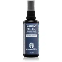 Renovality Original Series Makový olej s prírodným vitamínom E pleťový olej pre všetky typy pleti 50 ml