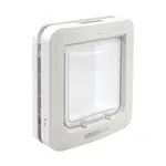 Dvierka pre psov s mikročipom SureFlap - biela