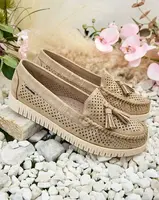 Resti Women's openwork moccasins Molaffa