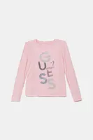 Dětské tričko s dlouhým rukávem Guess