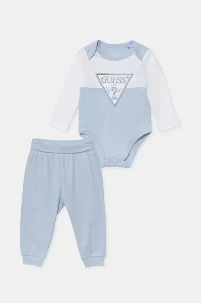 Kojenecká sada Guess 2-pack modrá barva, H5YW08 J1314