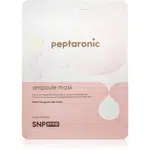 SNP Prep Peptaronic plátýnková maska s hydratačním a revitalizačním účinkem 25 ml