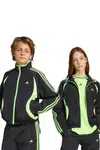 Dětská mikina adidas Originals černá barva, vzorovaná, JY6323