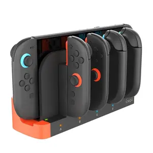 iPega SW2185 Nabíjecí Stanice pro JoyCon Ovladače Nintendo Switch 2 černá