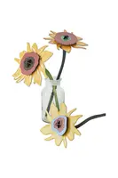 DIY sada - dekorativní 3D figurka Studio ROOF Floral Art - Van Gogh Sunflowers více barev