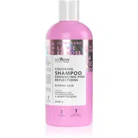 so!flow Coloring Shampoo Blonde Hair tónovací šampon pro blond vlasy odstín Pink 300 ml