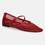 Baleríny Steve Madden Mash červená barva, 11003765