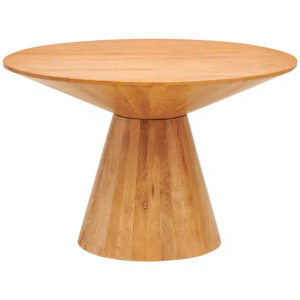 MID.YOU JÍDELNÍ STŮL, mangové dřevo, přírodní barvy, 120/120/77 cm