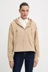 Semišová bunda BOSS Salasa