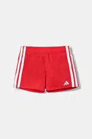 Dětské plavkové šortky adidas Performance červená barva, JX5038