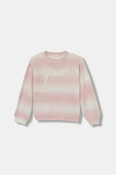 Dětský svetr s příměsí vlny Guess