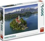 Puzzle Jezero Bled 500 dílků