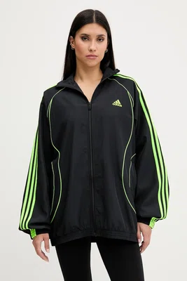 Mikina adidas Originals Teamgeist dámská, černá barva, vzorovaná, JY2585