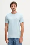Tričko Calvin Klein pánské, modrá barva, LV04LC240G