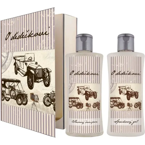 Bohemia Gifts & Cosmetics Kniha O Dědečkovi dárková sada pro muže