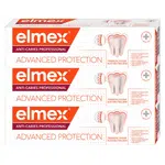ELMEX  Anti- Caries Professional Advanced Protection Zubní pasta proti zubnímu kazu 3 x 75 ml