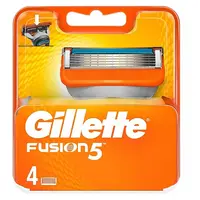 GILLETTE Fusion5 Náhradní hlavice pro muže 4 ks