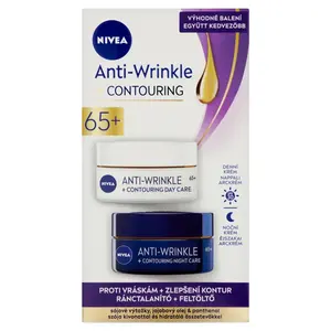 NIVEA Denní a noční krém pro zlepšení kontur (65+)  2 x 50 ml