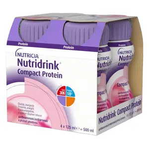 NUTRIDRINK Compact protein jahoda 4 x 125 ml