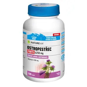 NATUREVIA Ostropestřec forte 120 kapslí