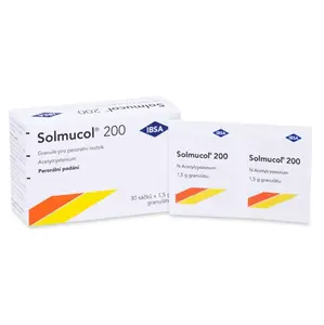 SOLMUCOL 200 mg perorální granule 30 sáčků