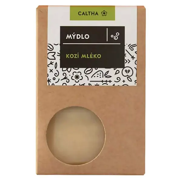 CALTHA  Tuhé mýdlo s kozím mlékem 100 g