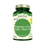 GREENFOOD NUTRITION Hořčík a Zinek Chelát + Vitamín D3 90 kapslí