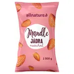ALLNATURE Mandle jádra natural 1000 g
