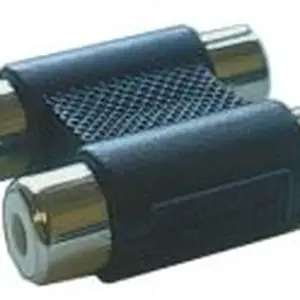 Spojka CINCH kabel/ 2xzdířka-2xzdířka