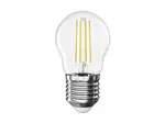 Žárovka Filament LED E27 3,4W Mini Globe bílá teplá EMOS ZF6D22