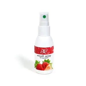 HRISTINA Přírodní osvěžovač dechu jahoda 50 ml