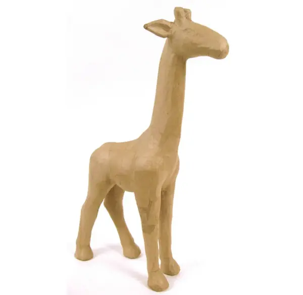 Žirafa z papírové hmoty, extra velká 56cm