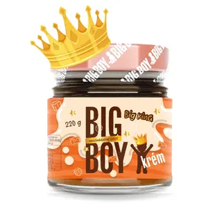 BIG BOY Big King krém s lískovými ořechy s mlékem a karamelem 220 g