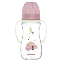 CANPOL BABIES Antikoliková lahev EasyStart sleepy koala růžová 300 ml