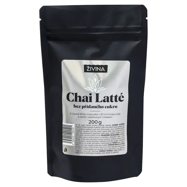 ŽIVINA Chai Latté se sladidlem 200 g