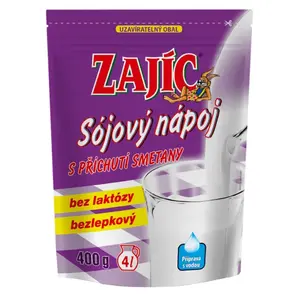 MOGADOR Zajíc sójový nápoj s příchutí smetany sáček 400 g