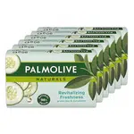 PALMOLIVE Naturals Green Tea & Cucumber Mýdlo 6x 90 g