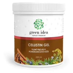 GREEN IDEA Celustin masážní gel 250 ml