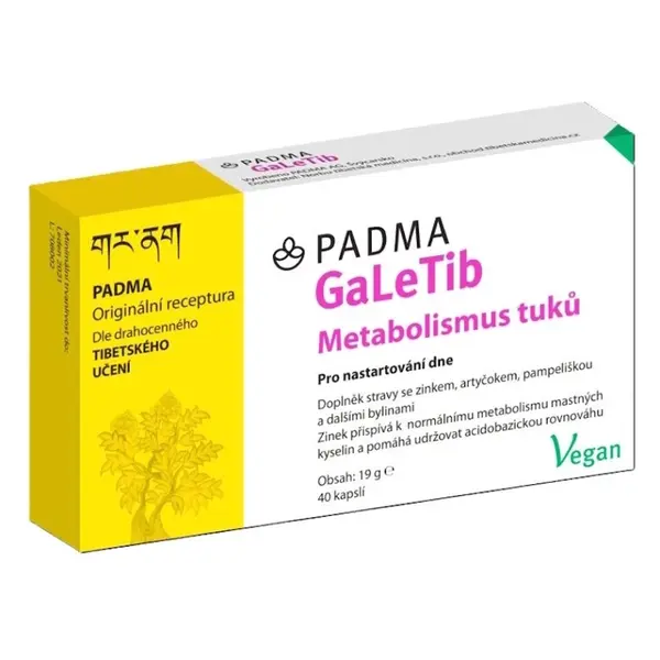 PADMA GaleTib Žlučník 40 kapslí