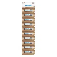 PHILIPS LR6AL10S/10 Entry Alkaline tužkové baterie 10 kusů