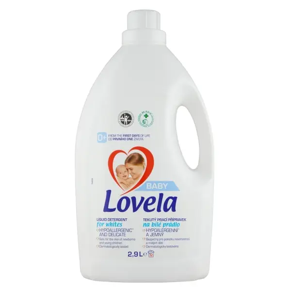 LOVELA Baby Tekutý prací přípravek na bílé prádlo 32 praní 2,9 l