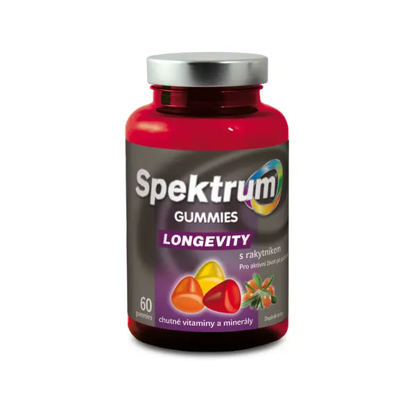 WALMARK Spektrum gummies LONGEVITY s rakytníkem 60 tablet