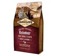 CARNILOVE Reindeer Grain Free granule pro kočky, Hmotnost balení: 2 kg